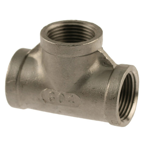 1/2" Stainless Steel Tee