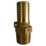 1" Insert x 1" MPT Brass Adapter with Built in Eye