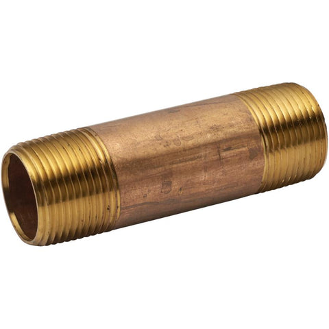 1" x 4" Brass Nipple