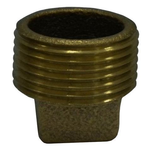 1/2" Bronze Square Head Plug