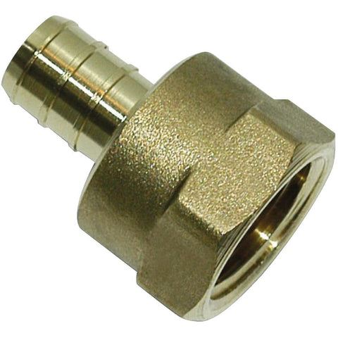 1/2" PEX  x 1/2" FPT Brass Adapter
