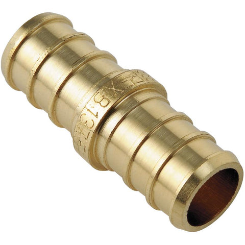1/2" PEX Brass Coupling