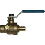 1/2 inch(s) Pex x 1/2 inch(s) Sweat Ball Valve with Drain