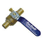 1/2 inch(s) PEX Brass Insert Ball Valve, with Drain