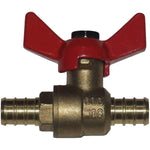 1/2 inch(s) Pex x Pex Full Port Ball Valve with Tee Handle