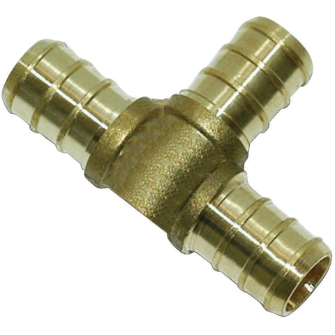 1/2" PEX Brass Tee