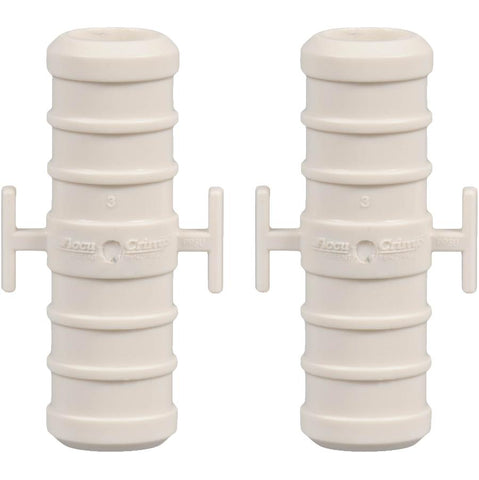 1/2" PEX Poly Couplings - 2 Pack