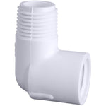 Schedule 40 1/2" MPT x 1/2" FPT PVC 90 Degree Street Elbow