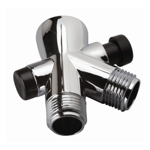 Plastic Chrome Plated Shower Diverter