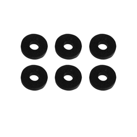 1/4" Regular Flat Faucet Washers - 6 Pack