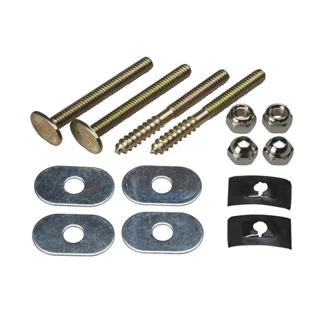 1/4" x 2.25" Toilet Bolt Set with Screws