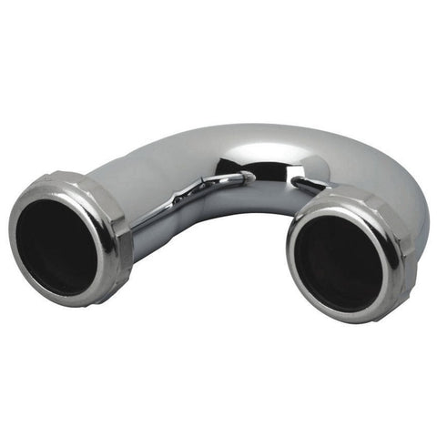 1-1/4 inch(s) Chrome Finish J-Bend Drain