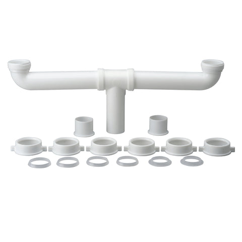 1-1/2 inch(s) x 16 inch(s) Waste Drain, with Centre Outlet