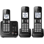 Panasonic kXTGD393B Dect_6.0 3-Handset Landline Telephone