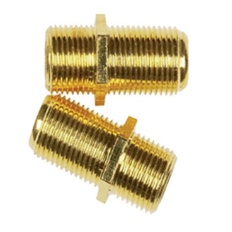 In-Line Feed Couplers - for RG6 and RG56, 2 Pack