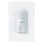 (White) - Eaton OS306U Motion Sensor Light Switch, 600 Watts, 1 or 2 switch locations,White