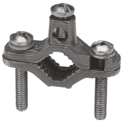 15 Pack 1/2 inch(s) - 1 inch(s) Brass Ground-Rod Clamps