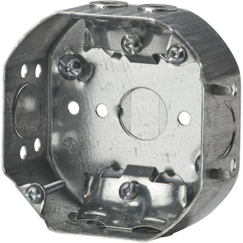 4 Pack 1-1/2 inch(s) Octagon Wiring Boxes