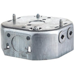 1-1/2" Octagon Wiring Box with Mounting Screws on Side or Bottom