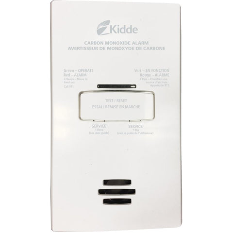 Kidde 900-0263CO-CA Plug-in Carbon Monoxide Alarm (KN-COB-DP2CA), White