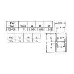 Schedule 40 PVC Coupling - 3/4"