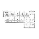 Schedule 40 PVC Coupling - 1-1/4"