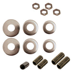 15 Piece Nickel All Purpose Lamp Parts Kit