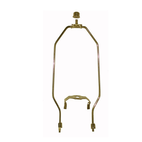 10" Brass Harp Set