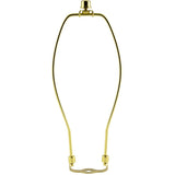 10" Brass Harp Set