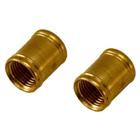 1/8" IPS Brass Candelabra Coupling