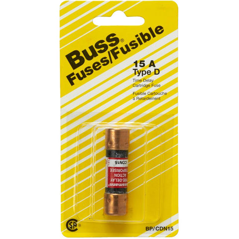 15 Amp Dual Cartridge D Fuse