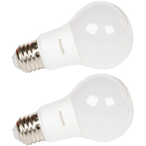 Philips 460675 Led 40W A19 Soft White (2700K) Non-Dimmable-2 Pack