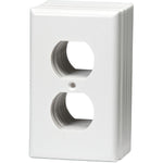 10 Pack White Duplex Receptacle Plates