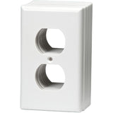 10 Pack White Duplex Receptacle Plates