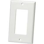 10 Pack White 1 Device Switch Plates