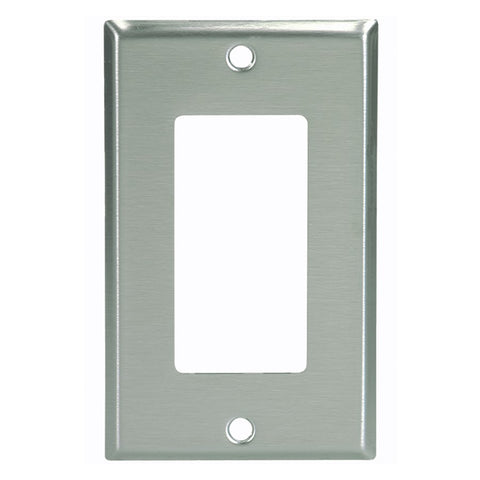 Stainless Steel 1 Device Switch Plate