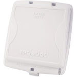 2 Gang Medium While-in-Use Extra Duty Weatherproof White Receptacle Cover