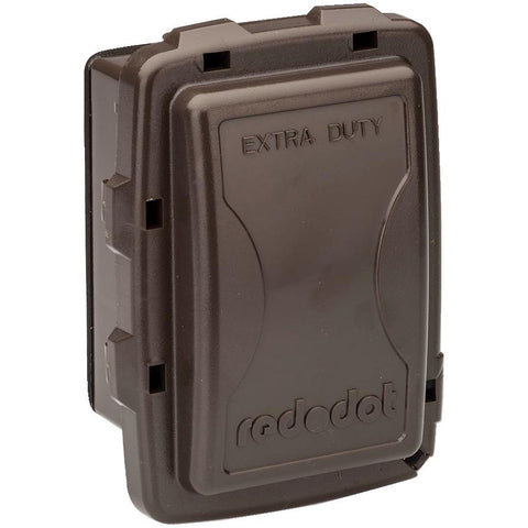 1 Gang Medium While-in-Use Weatherproof Extra Duty Bronze Receptacle Cover