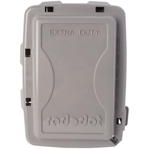 1 Gang Medium While-in-Use Weatherproof Extra Duty Grey Receptacle Cover