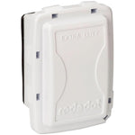 1 Gang Medium While-in-Use Weatherproof Extra Duty White Receptacle Cover