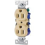 Ivory Duplex Receptacle