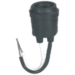 Medium Base Rubber Pigtail Lamp Holder