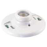 White Porcelain Ceiling Light Holder