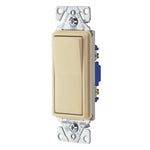 Single Pole Decorator Ivory Light Switch