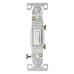 15 Amp Single Pole White CO/ALR Light Switch