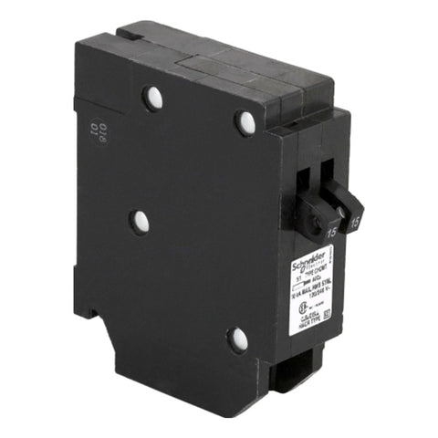 15 Amp Single Pole Homeline Tandem Plug-On Circuit Breaker