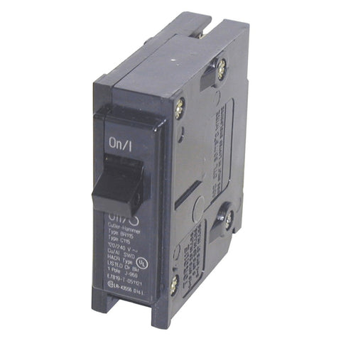 EATON CORPORATION Eaton Br130 Single Pole Interchangeable Circuit Breaker, 120V, 30-Amp, Black