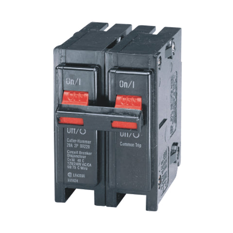 EATON Corporation Eaton Br215 Double Pole Interchangeable Circuit Breaker, 120/240V, 15-Amp