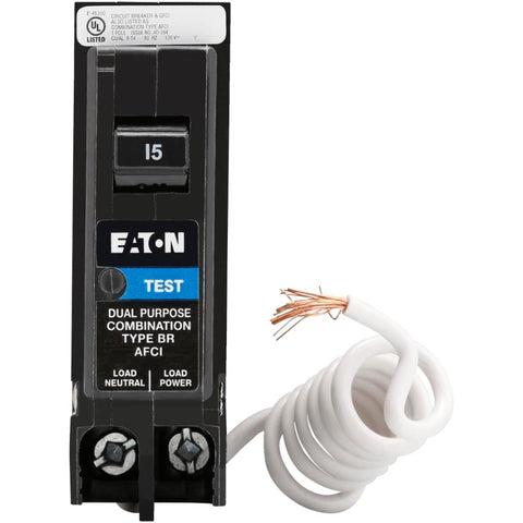 Eaton Arc Fault Breaker BRN115AFC, Replaces BRAF115C
