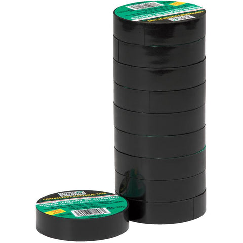 10 Pack 3/4 inch(s) x 60' Electrical Tape Weather Resistant to Minus 18 Degrees